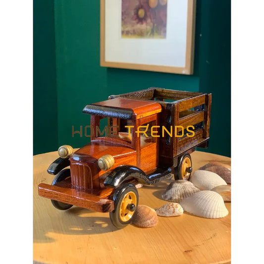 8 Wooden Truck Model Design B Sculptures & Monuments