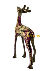 Handcrafted Brass 5 Deer Sculptures & Monuments