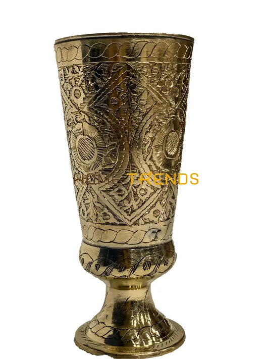 Handcrafted Brass 7 Glass Miscellaneous Decor