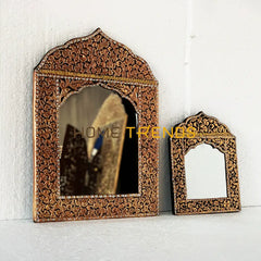 Handcrafted Large Brass Mirror Wall Mirrors