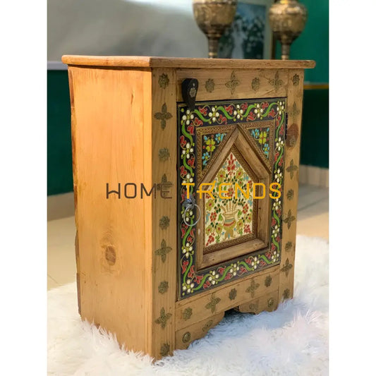 Swati Handpainted Small Cabinet Accent Tables