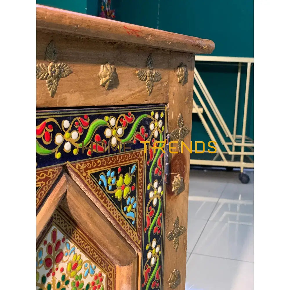 Swati Handpainted Small Cabinet Accent Tables