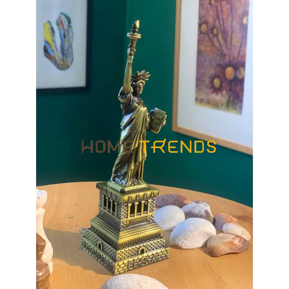 Metal Small Statue Of Liberty Model Sculptures & Monuments