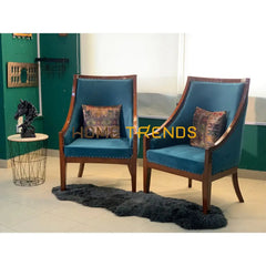 Venice High Back Chair Set Of 2 Accent Chairs
