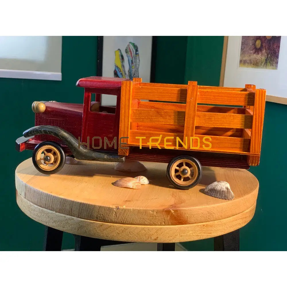 12 Wooden Truck Model Sculptures & Monuments