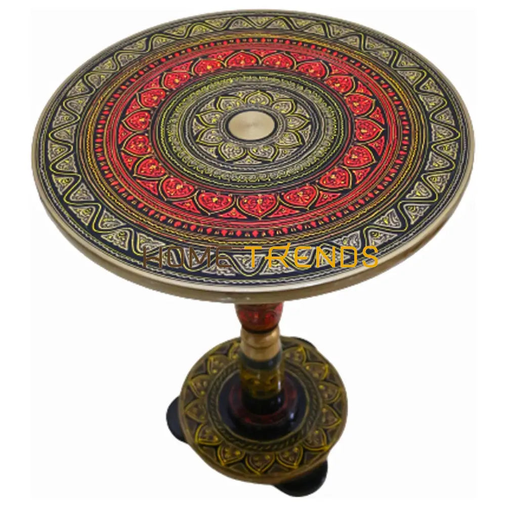 16 Red Naqshi Table Accent Tables