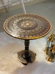 18 Golden Naqshi Table Accent Tables