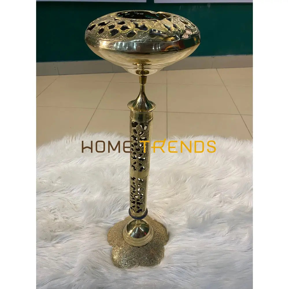 24 Brass Pedestal Ashtray Ashtrays