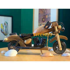8 Wooden Motorcyle Model Sculptures & Monuments