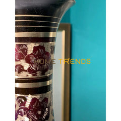 9 Multicolor Floral Vase Set Of 2 Vases