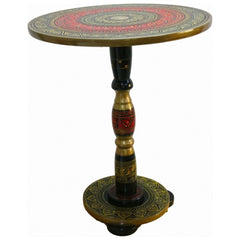 18 Red Naqshi Table Accent Tables