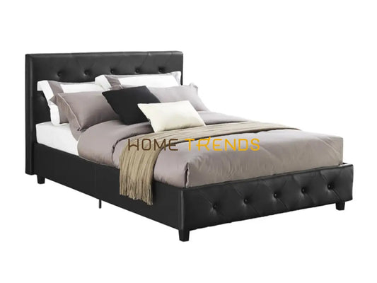 Atwater Living Dana Black Upholstered Bed