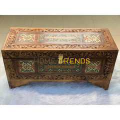 Swati Solid Wood Storage Bench Benches & Stools