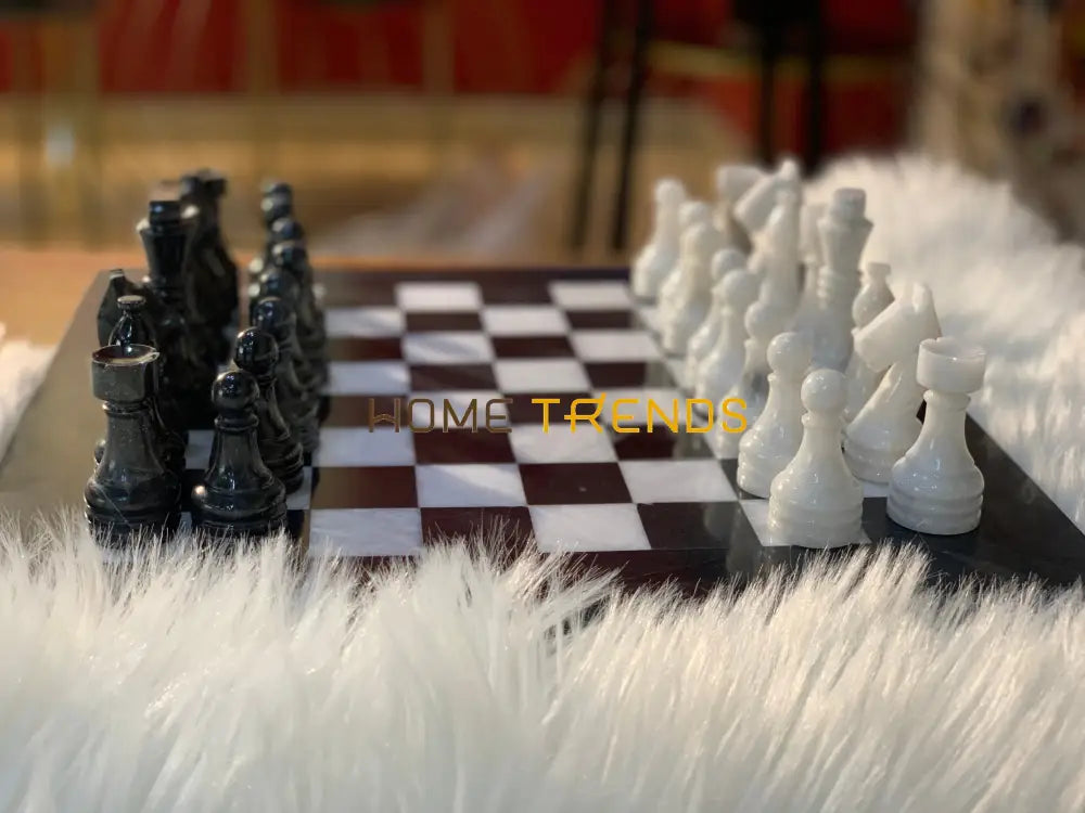 Black Onyx Large Chess Board Games