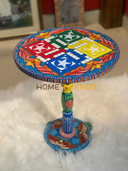 Blue 18 Ludo Table Accent Tables