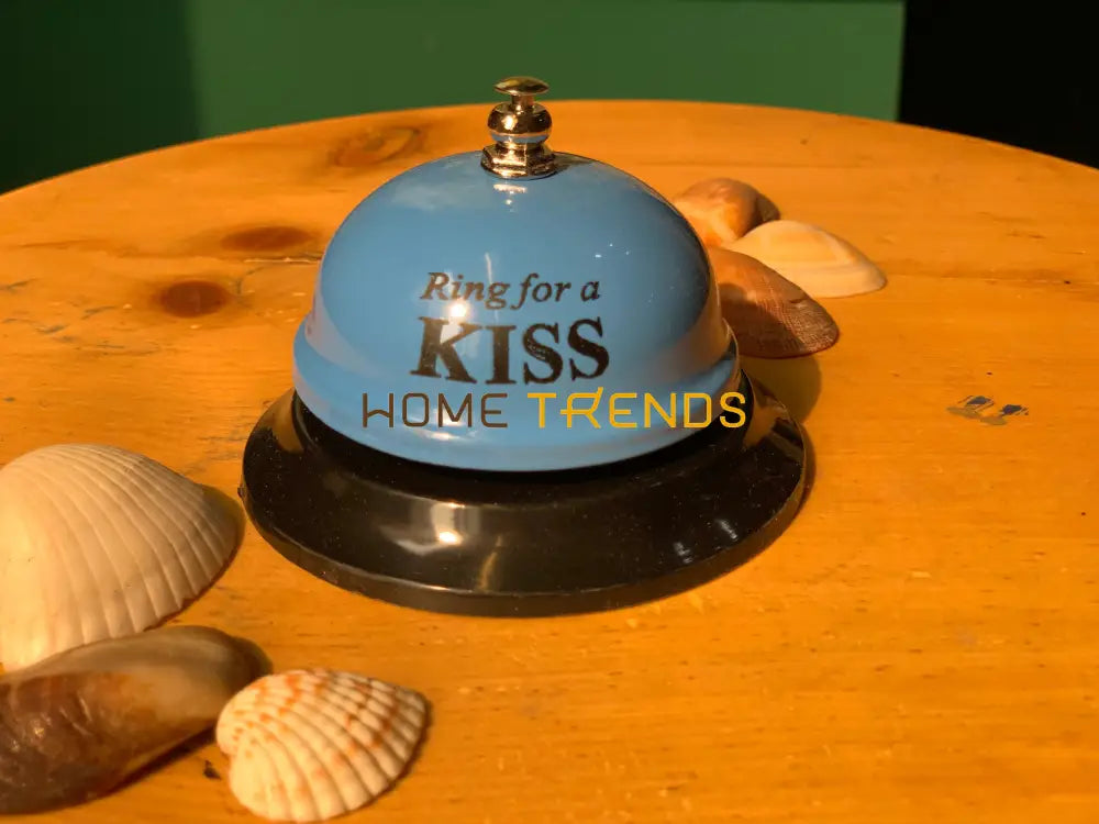 Blue Ring For A Kiss Bell Ringer Miscellaneous Decor