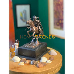 Brass Horse Soldier Statue Sculptures & Monuments