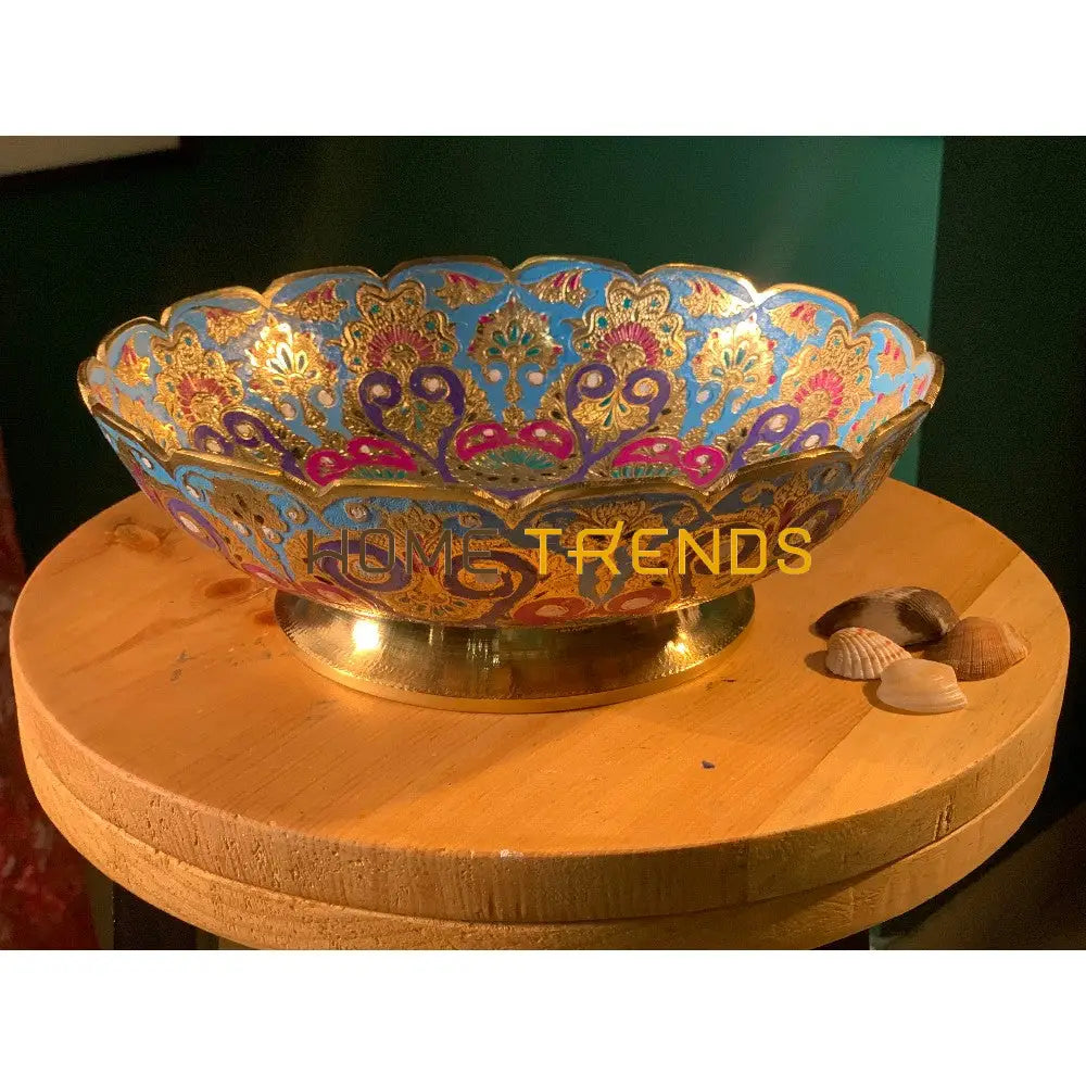 Brass Multi Color 10 Bowl Bowls