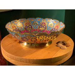 Brass Multi Color 10 Bowl Bowls