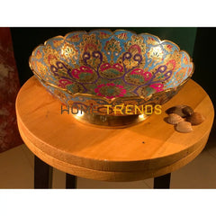 Brass Multi Color 10 Bowl Bowls