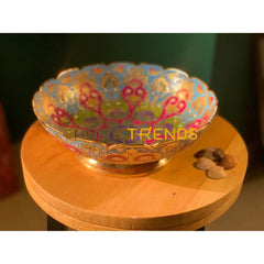 Brass Multi Color 10 Bowl Bowls