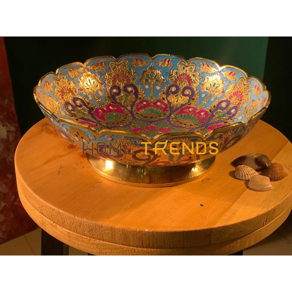 Brass Multi Color 10 Bowl Bowls