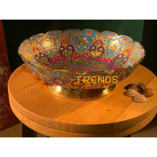 Brass Multi Color 10 Bowl Bowls