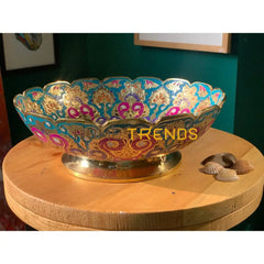 Brass Multi Color 10 Bowl Bowls