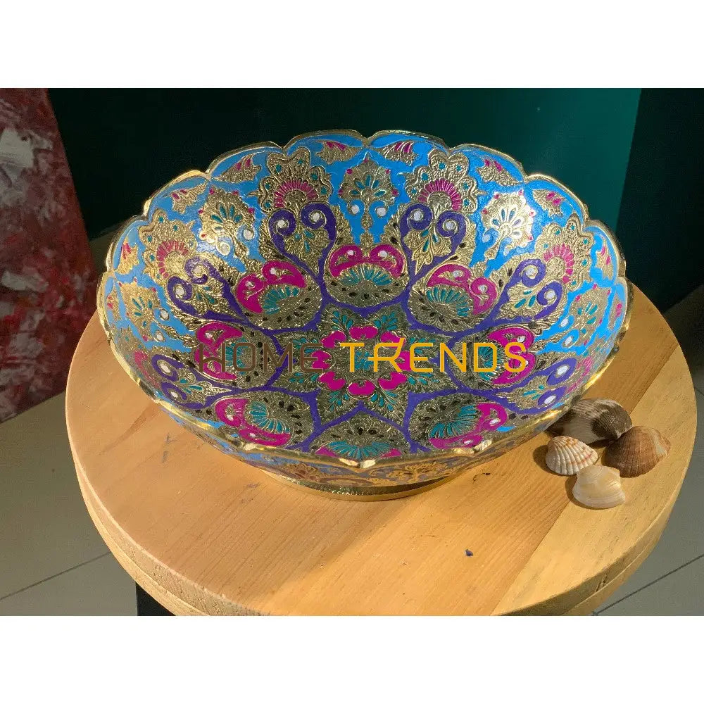 Brass Multi Color 10 Bowl Bowls