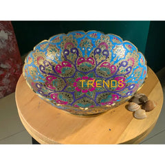 Brass Multi Color 10 Bowl Bowls