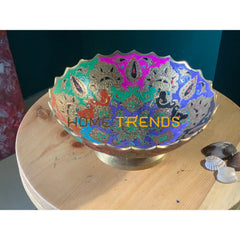 Brass Multi Color 8 Bowl Bowls