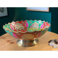 Brass Multi Color 8 Bowl Bowls