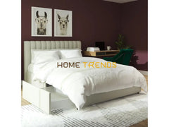 Brittany Upholstered Bed with Storage Drawers