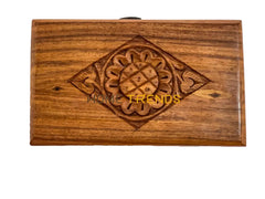 Brown Diamond Design Jewelry Box Boxes
