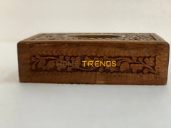 Brown Floral Tissue Box Boxes