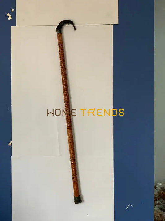 Buffalo Horn Wooden Stick Miscellaneous Decor