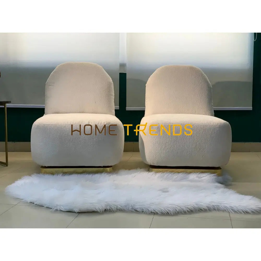 Cloudie White Revolving Chair Benches & Stools