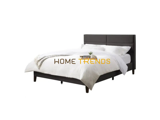 CorLiving Gray Upholstered Panel Bed