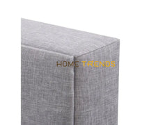 CorLiving Light Gray Upholstered Panel Bed