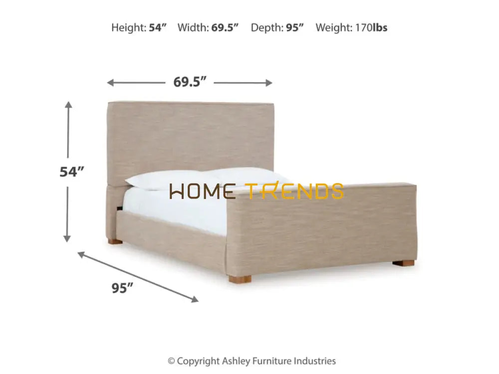 Dakmore Upholstered Bed