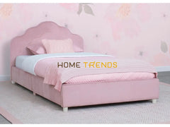 Delta Children Pink Upholstered Bed