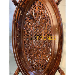 Diana Solid Wood Mesh Top Tea Trolley