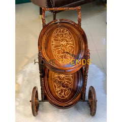Diana Solid Wood Tea Trolley