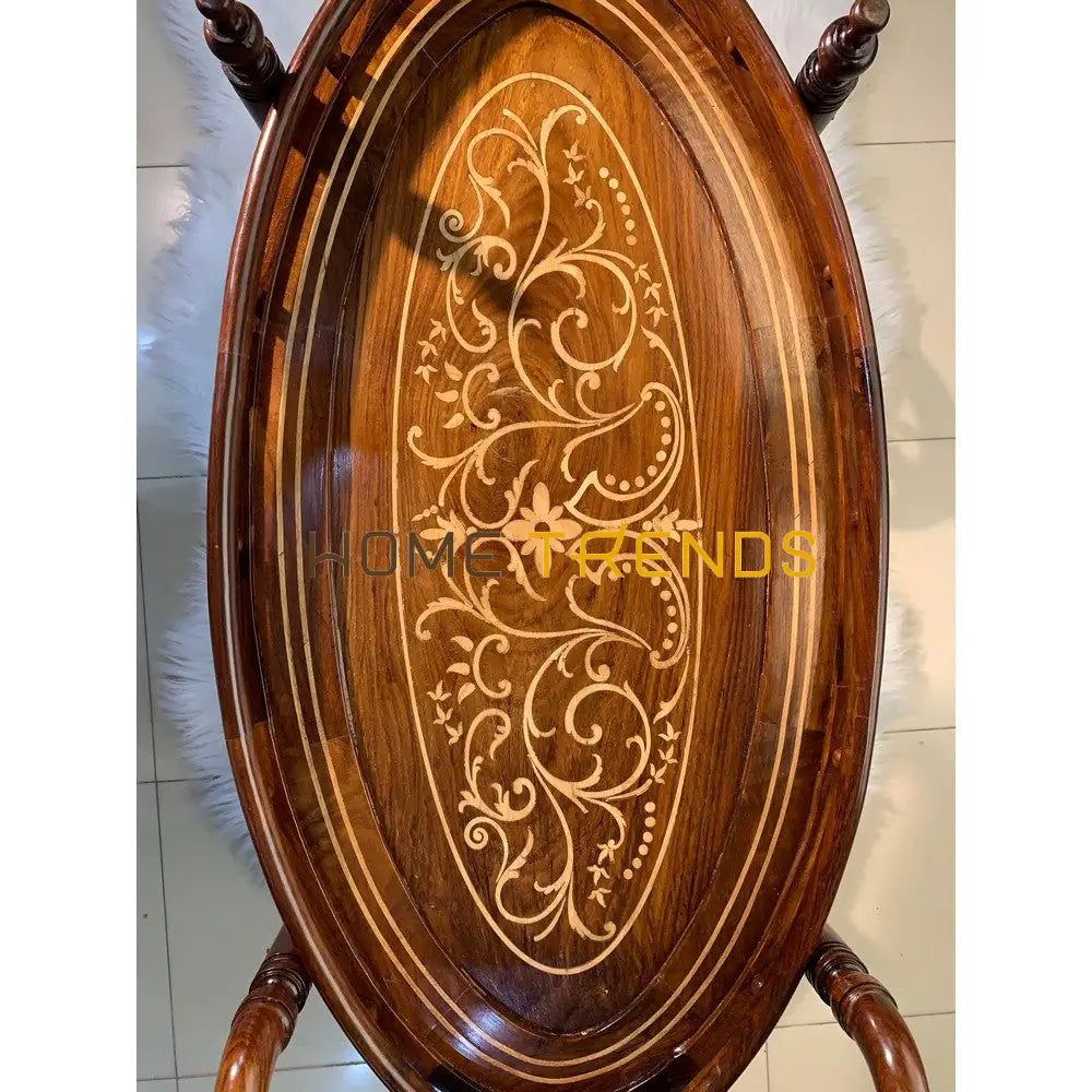 Diana Solid Wood Tea Trolley