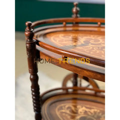 Diana Solid Wood Tea Trolley