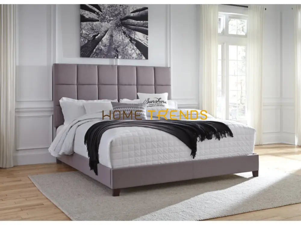 Dolante Upholstered Bed with Square Tufting