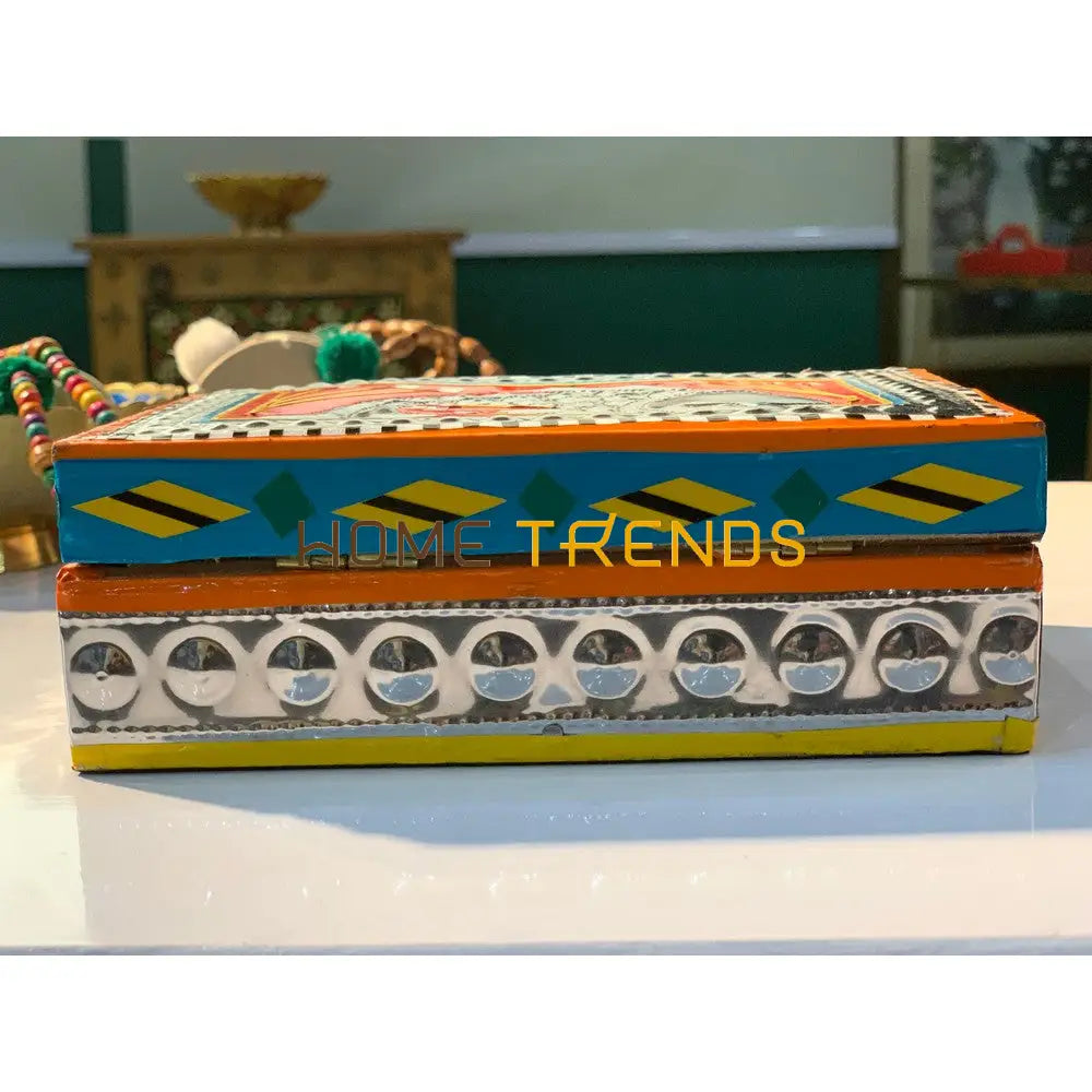 Fish Truck Art Inspired Large Jewelry/Storage Box