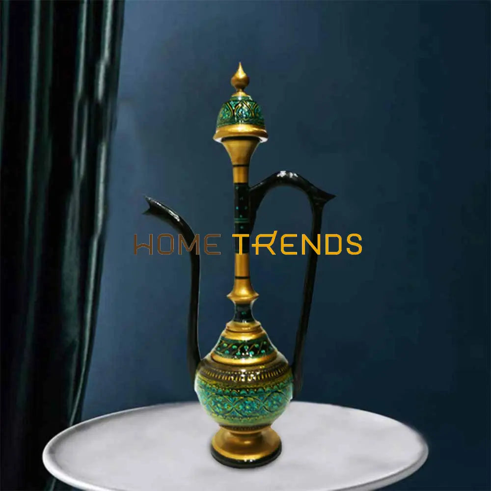 Floral Design Black And Green 24 Samawar Miscellaneous Decor