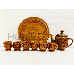 Floral Design Traditional Small Tea Set Sets