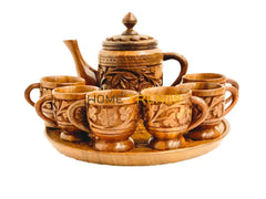 Floral Design Traditional Small Tea Set Sets